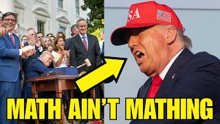 MAGA tax budget bill DISASTER doesn't math