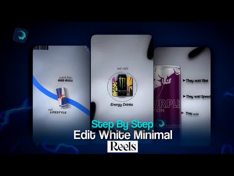 Viral White Minimal Reel Editing in Alight Motion | Step by Step