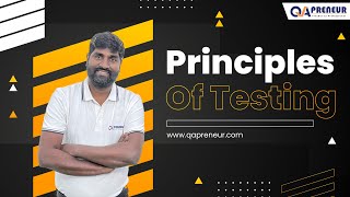 7 Principles of testing | Manual Testing | QAPreneur