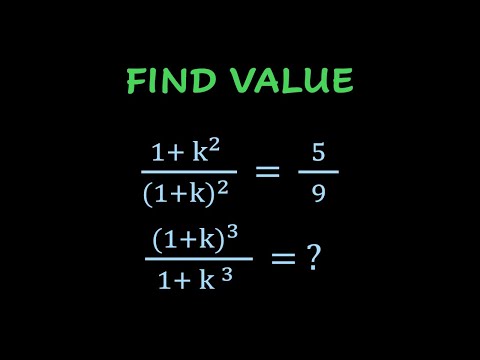 Math Olympiad question for solving Equation Problem. Equation Solving to find value.