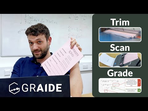 Scanning & Grading University Exams with Graide - Efficient and Time-saving Solution