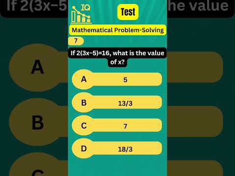 Challenge Your Mind: Math IQ Quiz Shorts Compilation!