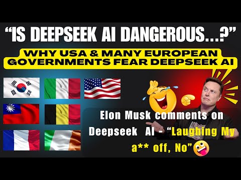 BREAKING NEWS - New DEEPSEEK AI is Dangerous ? | Banned by governments | #utcaistudio #DeepSeek #ai