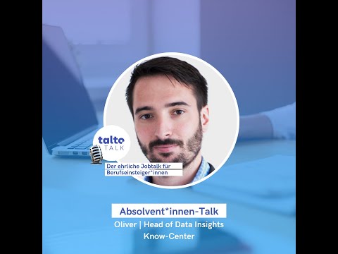Oliver im Talto Talk | Informatik – Softwareentwicklung und Wissensmanagement | Know-Center Graz