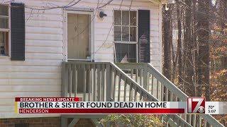 Teenage brother and sister found dead in Henderson home