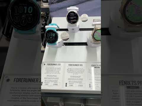 Explore the latest Garmin wearables: Forerunner 265 and 965, Fenix 7S Pro, ++ #garmin #fitness