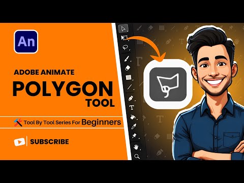 How To Use Polygon Tool in Adobe Animate | Complete Beginner's Guide