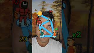 Squid game math brain test game #game #mathgame #shortsgame #squidgame