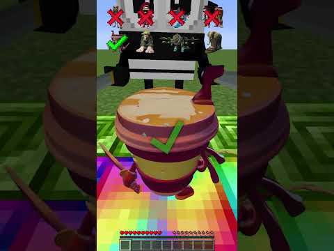 Fence Jumps vs Italian Brainrot Mobs #meme #shorts #minecraft