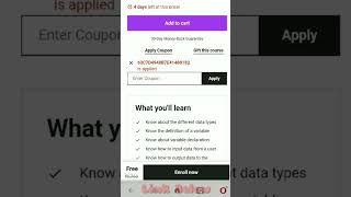 Free Udemy Course - The Ultimate C++ Begineers Course with FREE Certificate || Free C++ Course