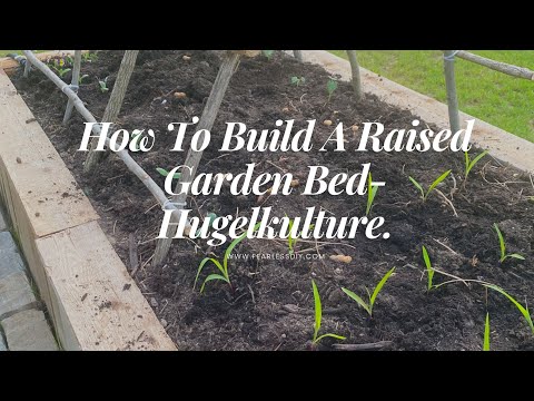 How To Build A Raised Garden Bed-Hugelkulture