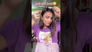 curly hair hack😱#viralhacks #youtubeshorts #youtube #shortvideo #shorts
