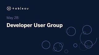 Q2 2020 | Tableau Developer User Group: Learn more about Analytics Extensions