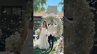 5 REGRETS FROM OUR WEDDING 👰‍♀️💍 #wedding #weddingday #weddingtips