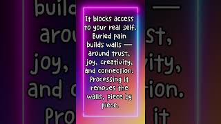 Why processing uprocessed pain is necessary #facts #truth #recoveryjourney #uncoverthetruth