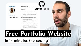 How to Make a Data Science Portfolio With GitHub Pages (2025)