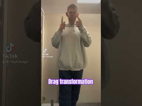 Drag transformation #drag #dragtransformation #dragqueen #rupaulsdragrace