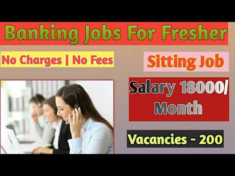 Banking Jobs 2022 | Job For Fresher In Banking | Mohali Banking Jobs | Jobs in Chandigarh