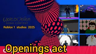Worls vision songcontest 2025 // opening// grand final