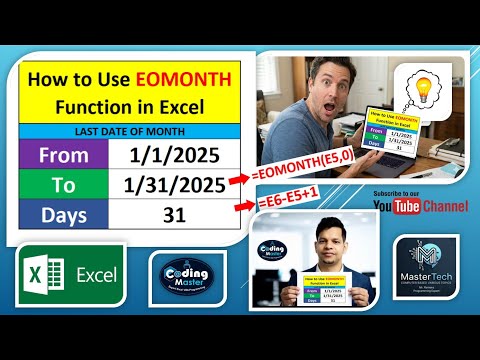 How to Use EOMONTH Function in Excel