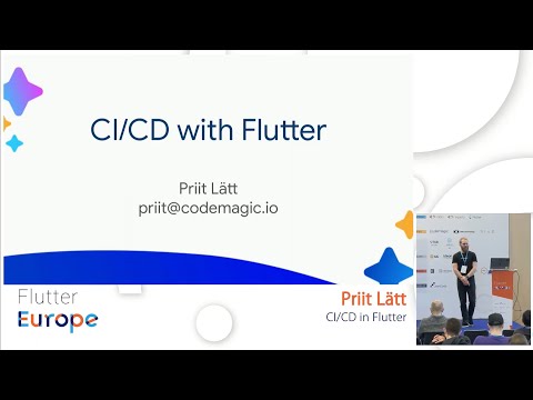 CI/CD in Flutter - Priit Lätt | Flutter Europe