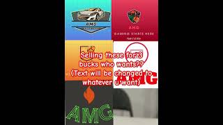 Selling these cheap logos. #200pumpedbtw #business #fortnite #logodesignerforhire #minecraft