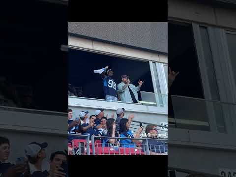 Jelly Roll at the Titans game