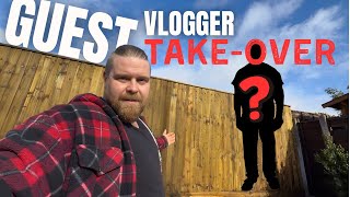 Patio Extension Progress: Fencing, Drainage & Surprise Vlogger