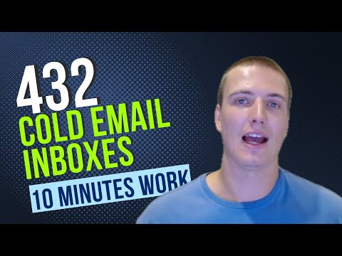How I automatically setup 432 inboxes for Cold Email in 10 minutes (new method)
