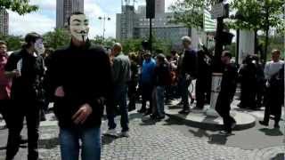 Paris, Hackers, Anonymous, to protest against the ACTA International Accords