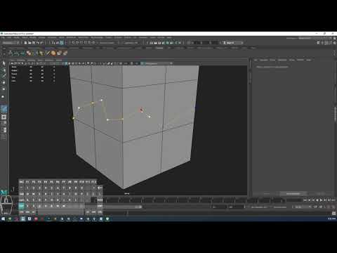 How to use the MultiCut tool in Maya 2019