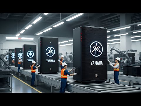 How Yamaha Bluetooth Speakers Are Made (Full Process) | Inside Yamaha Audio Factory