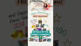 🔥EXCLUSIVE OPPORTUNITY 🤩 FREE MASTERCLASS! #shots #freemasterclass #neurographicart #xmascard