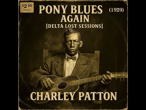 Charley Patton – PONY BLUES AGAIN (1929) [Delta Lost Sessions] | Rare Mississippi Blues