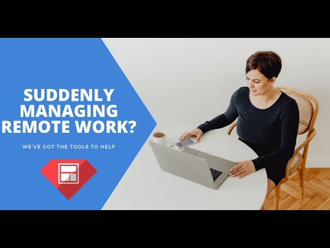 Tools For Managing Remote Work (And staying productive!)