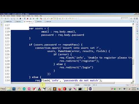 nodejs tutorial web app   bcryptjs 109