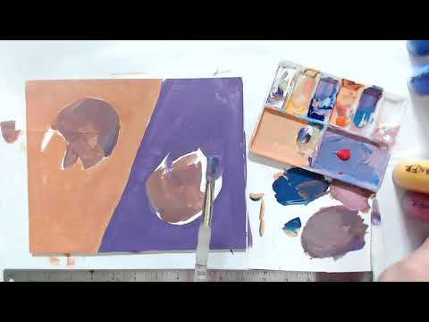 Simultaneous Contrast Paint study