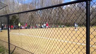 Hunter's first game of pitching