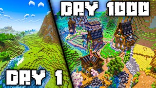 1,000 Days Of Cozy Minecraft Forever World. (Survival Lets Play)