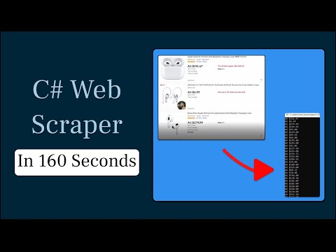 C# Web Scraper In 160 Seconds