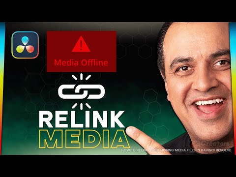 How to relink your missing media files in Davinci Resolve - Fixed Media Offline