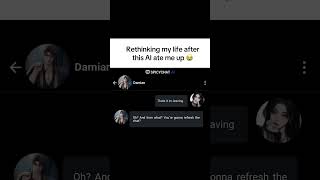 The app is SpicyChat.ai for anyone wondering. #virtualhumans #chatbot #ai #characterai #anime