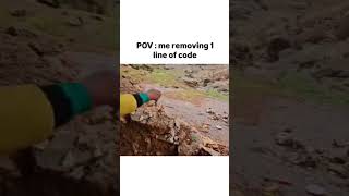 Removed ONE Line of Code… Everything Broke 💀