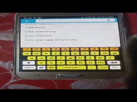 J5 talkback of setting || sm-j500f talkback remove solution