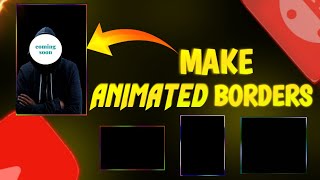 Algrow Animated Borders | Make Animated Borders like Algrow in Kinemaster | #shorts #algrow
