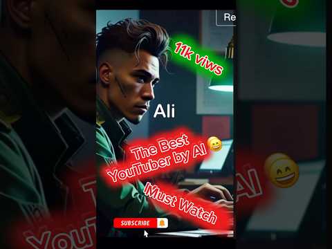 Best YouTuber by AI 😜| YouTuber #viral #tranding #sigma #ytshorts @