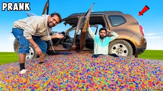 20 Million Orbeez Balls In Manish Car | पूरी गाड़ी तबाह हो गई 😭 | Prank Gone Wrong