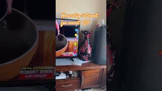 How we setup  or connect internet for smart TV to Wi-Fi #setup  #smart Tv # easy to setup internet