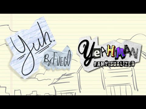 Yuh (by @fuegooooooo) -  FNF : YEAHMAN (Fan Visualizer)