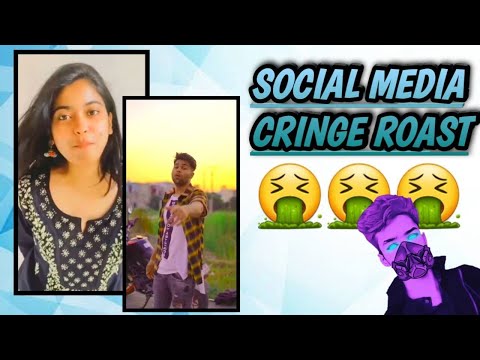 Social Media Cringe Roast🤮🤮🤮 || FT - SALONIYAAPA || #cringe #funny #roastvideos #carryminati